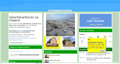 Desktop Screenshot of op-vlieland.nl