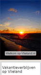 Mobile Screenshot of op-vlieland.nl